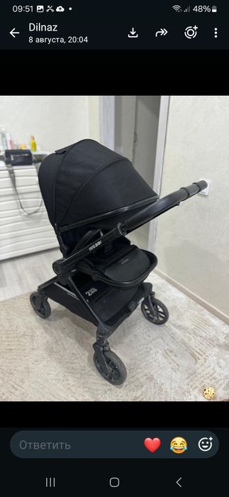 Продам коляску 2 в 1 б/у