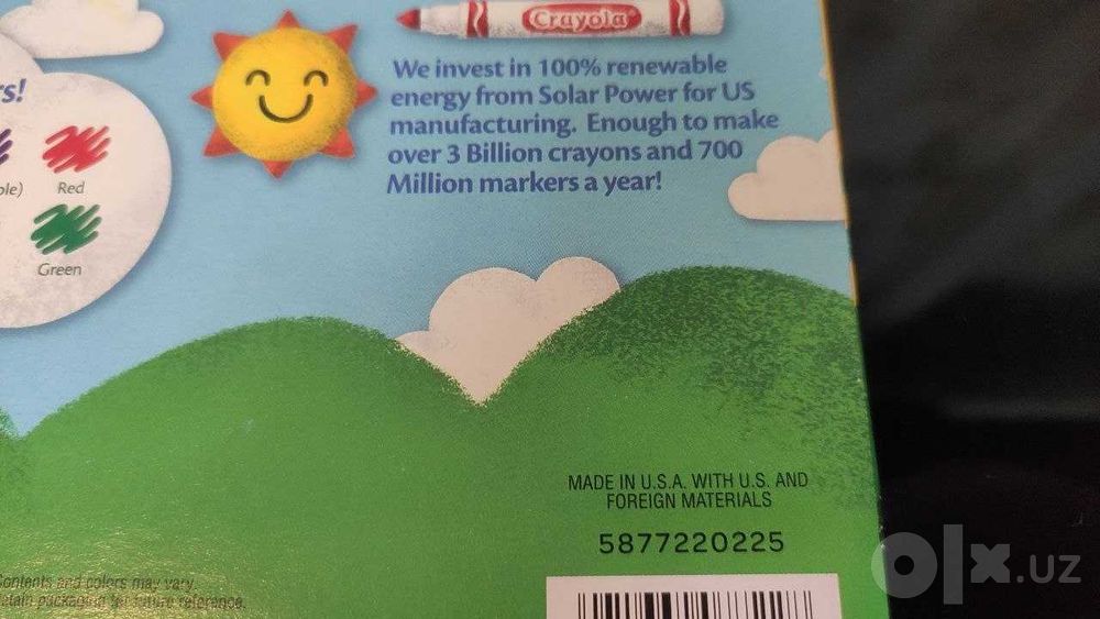 Crayola фломастеры, маркеры - США