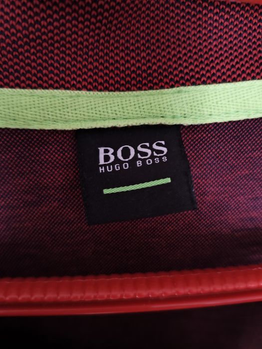 Hugo Boss тениска с якичка  / Размер M / Оригинал