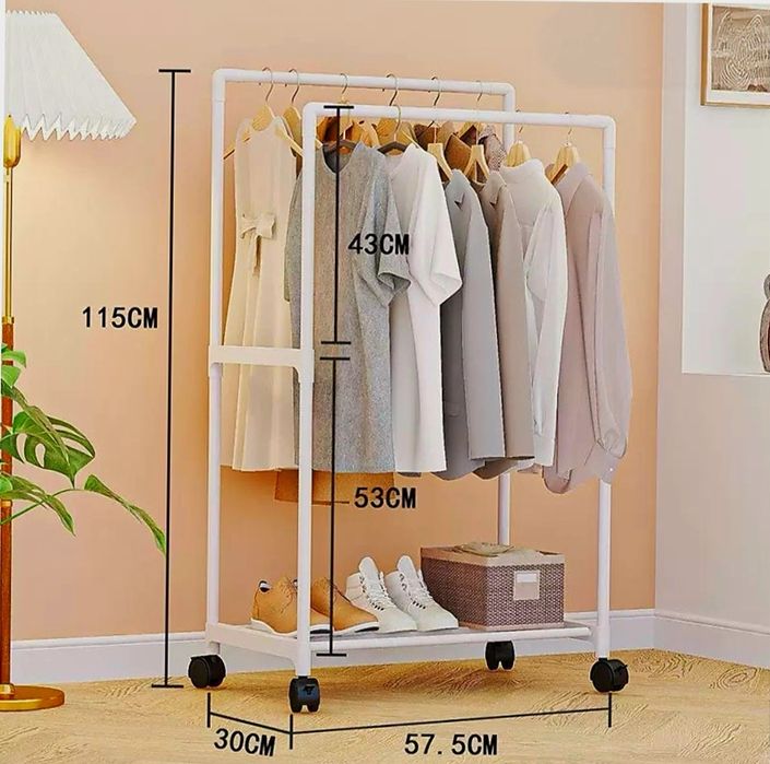 Вешалка напольная 115 × 57,5 новая