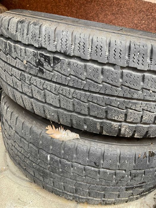 Set complet roti VW T5/T6 /5X120 de iarna 215 65 R16 C/Plus capace