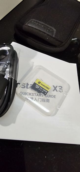 Экшен камера Insta360 x3 + 128Gb + Bullet time kit