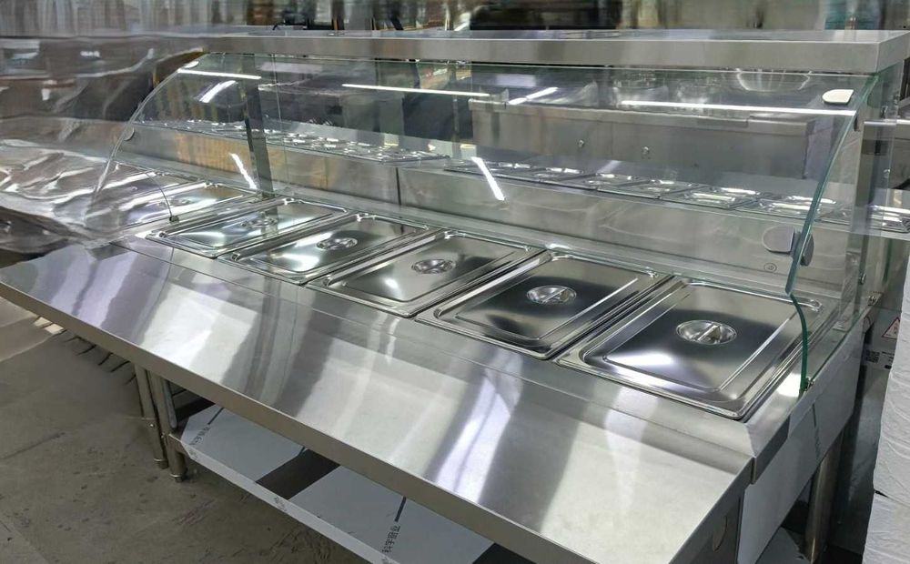 Мармит для готовых блюд на 1800 мм.