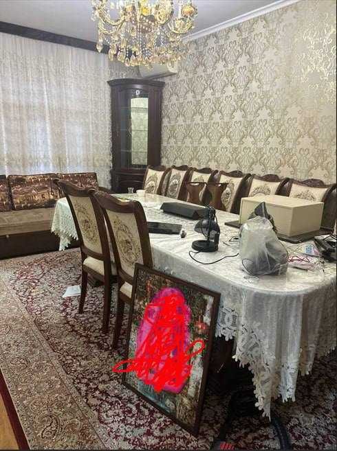 3- комнатная,Чиланзар 20д,балкон 1,5х6,чистая квартира