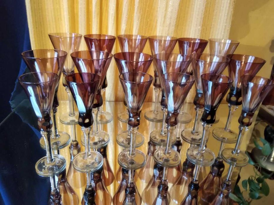 Фужеры марганцевые Чехословакия