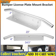 Universal Off-road Front Bumper License Plate Bracket Holder