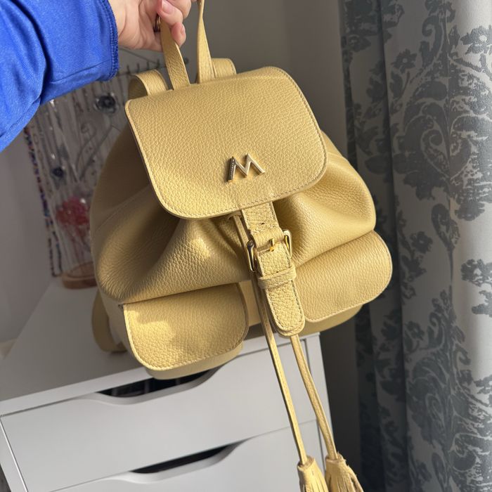 Rucsac Laura Maxim piele naturala-Fringe bebe