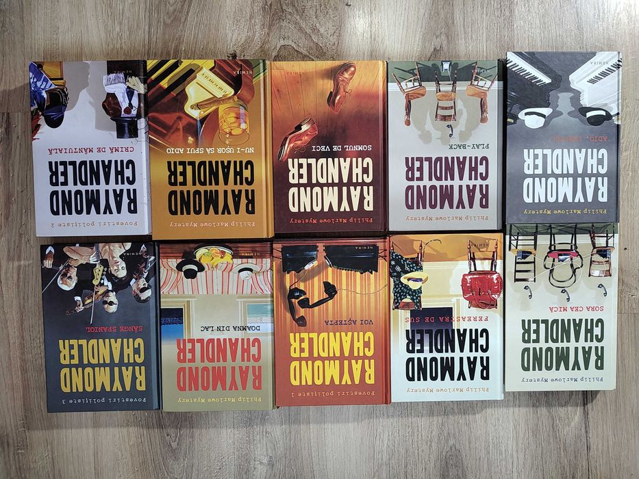 Raymond Chandler–11 romane politiste (opera completa, HC)+bonus-v.foto
