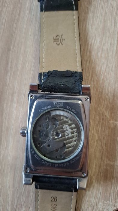 Ceas trias mecanic automatic 35 rubine germania