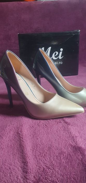 Pantofi dama cu toc 10cm
