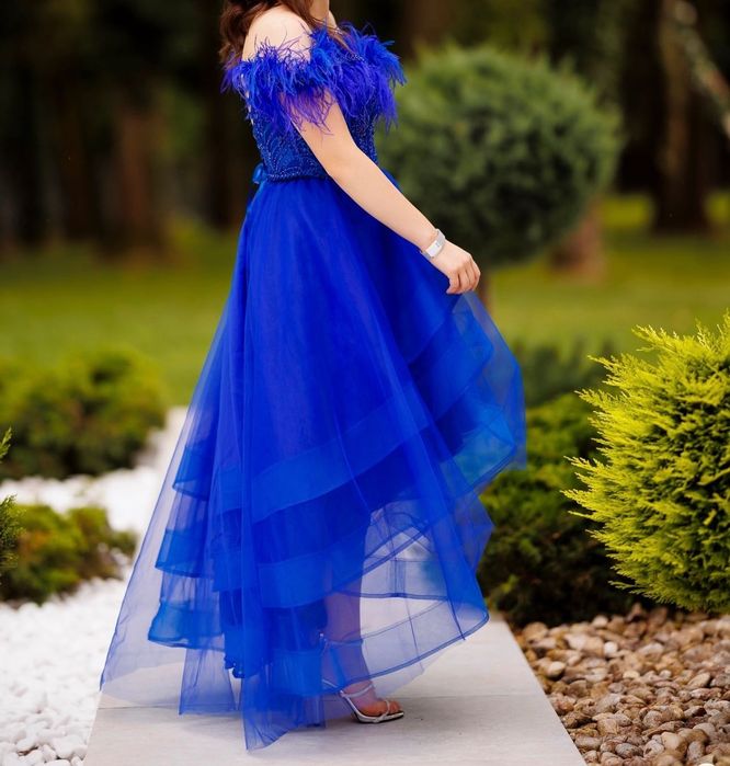 Rochie albastră elegantă