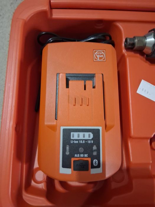 Set Polizor Drept FEIN AGSZ 18-90 Select+ Acumulator+ Încărcător+L-BOXX