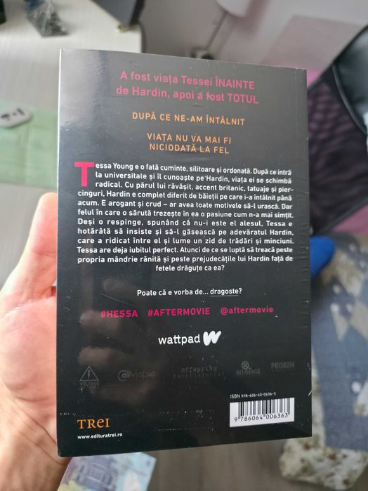 Carte sigilata ,,After, După ce ne-am întâlnit", de Anna Todd