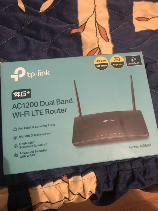 Ruter Tp-link Ac1200 Dual Band Wi-Fi LTE Router