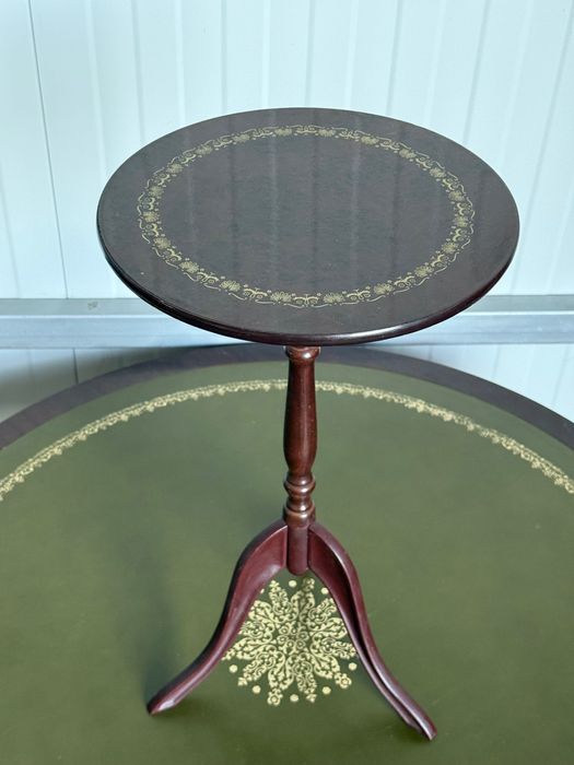 Măsuță vintage tip tripod (stil englezesc)