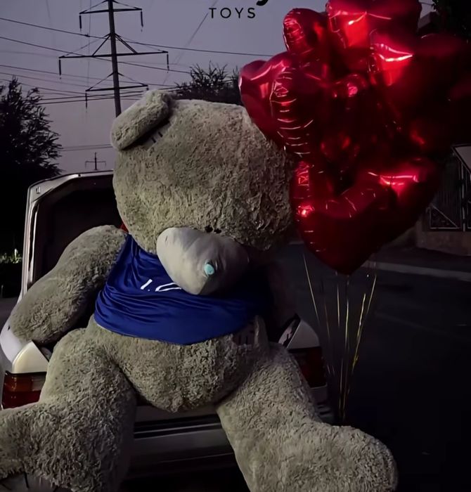 Shar Gul Teddi Teddy (hasanboyda dokon)mandarin buket