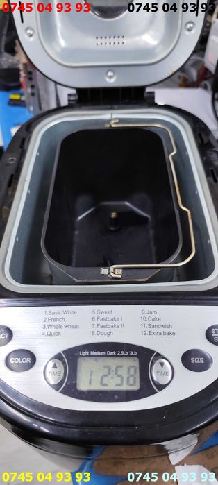 masina de paine HEINNER breadplus 6430 XBM 6430 defecta  completa