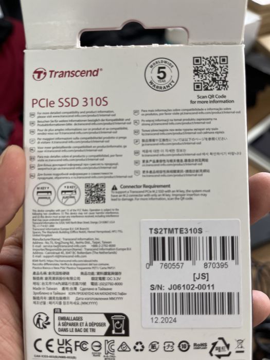 2TB SSD 2230 Trancend 310s Gen4 x4 (steamdek, alloy, surface, и т д)