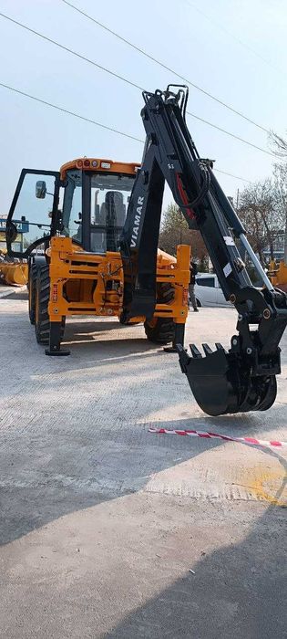 Экскаватор погрузчик VIAMAR 350D крабовая походка