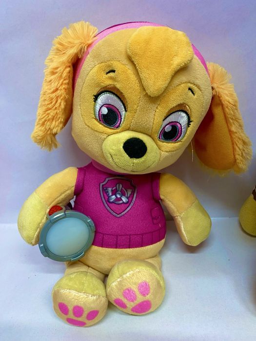 Lot 4 jucării din pluș PATRULA CĂȚELUȘILOR 30 cm NICKELODEON