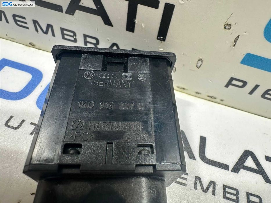 Buton Comutator Airbag Pasager Volkswagen Touran 2003 - 2010 Cod 1K0919237C [X3720]