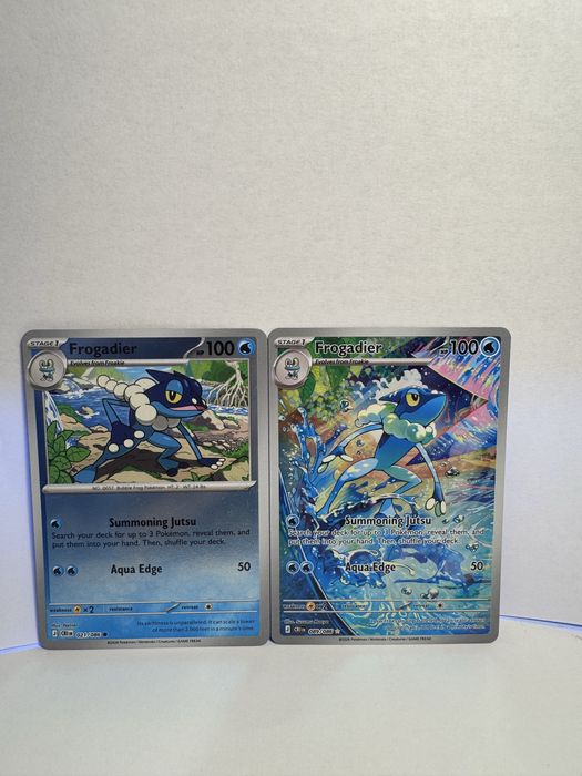 [Selling] Frogadier Full ilustration + Frogadier Holo
