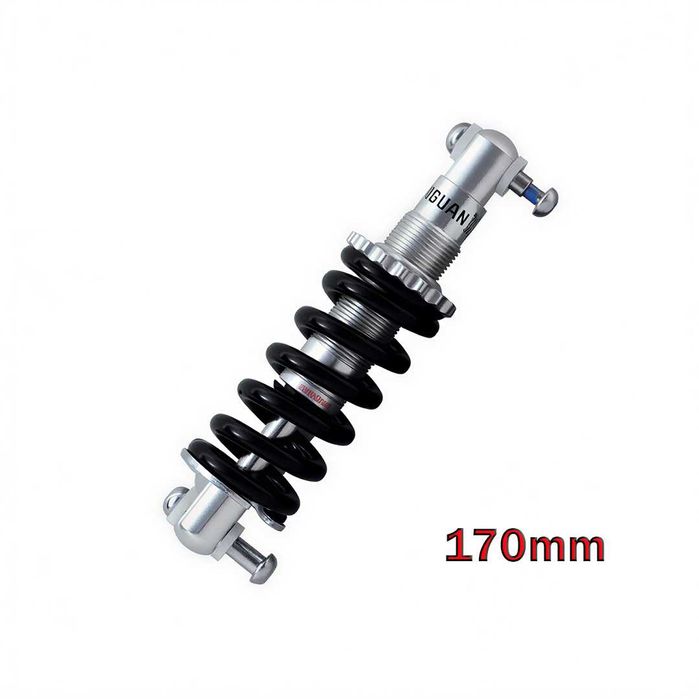 Заден амортисьор за велосипед с пружина – 100 / 125 / 150 / 170 mm