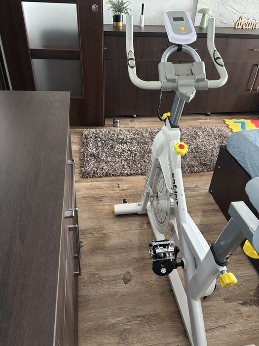 Bicicleta Spinning Magnetica Go4FIT - Volanta 10 kg