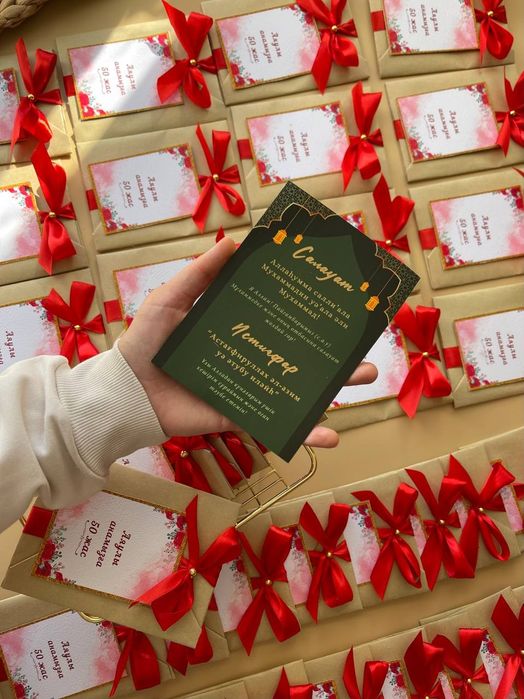 Тойбастар бонбоньерки