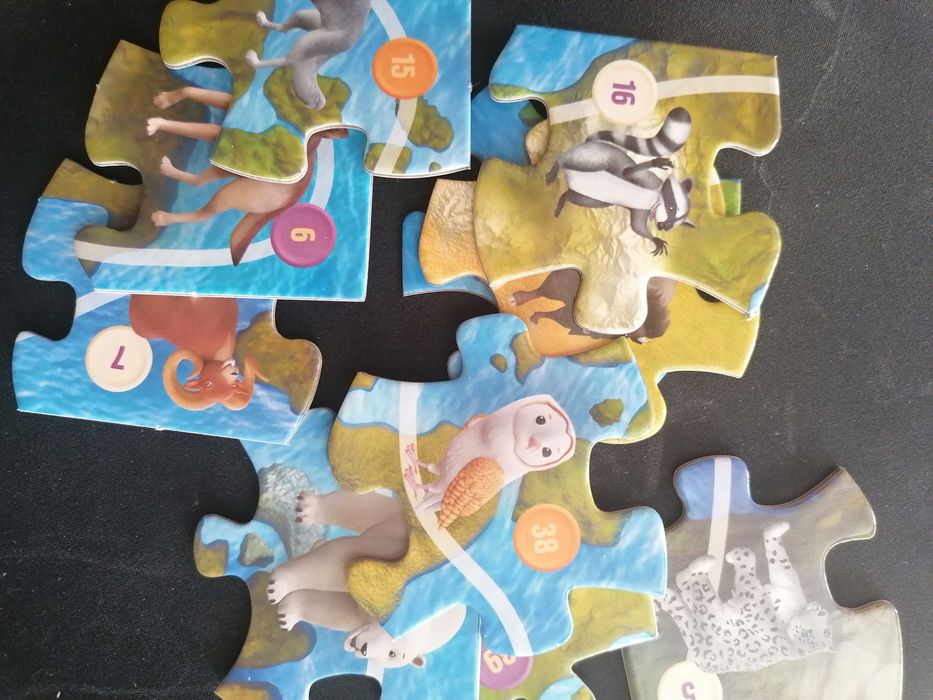 Пъзел части от играта на Kaufland Зооландия