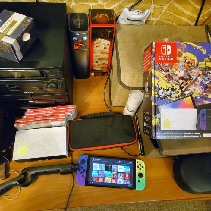 Nintendo switch OLED + игри