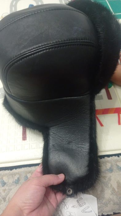 Норковая шапка мужская