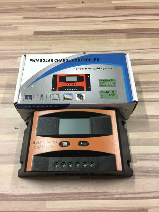 Соларен контролер 10А, 20А,  30А за фотоволтаичен панел солар слънчев