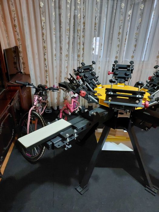 Carusel si cuptor NOI pentru atelier serigrafie, marca VASTEX! Ocazie!