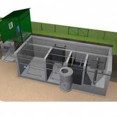 МБР, очистные сооружения контейнерного типа