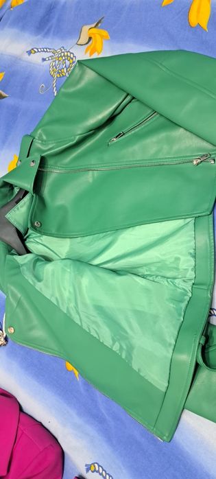 Geaca imitatie piele