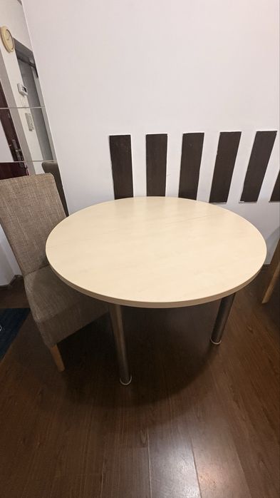Masa rotunda extensibila