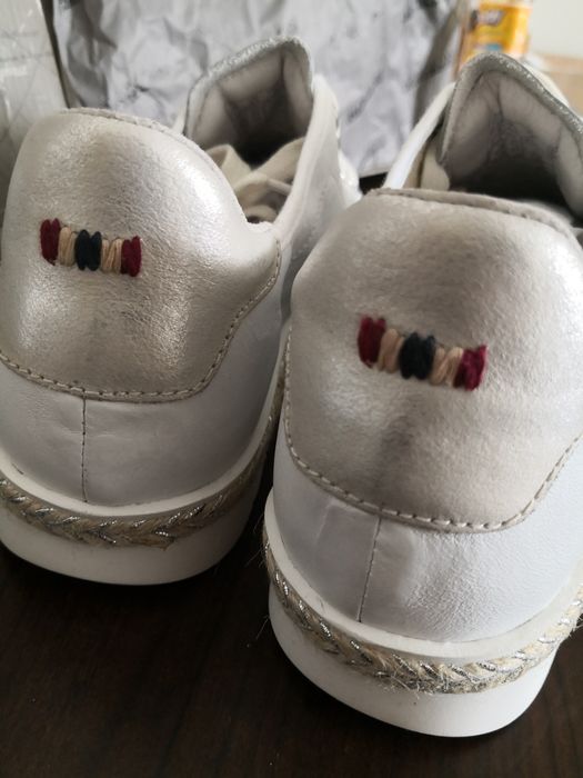 Обувки Napapijri - ест. кожа