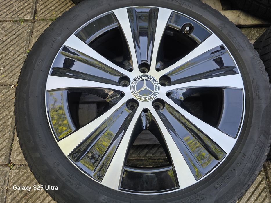 Лети джанти Mercedes + зимни гуми 245/45/18 Pirelli