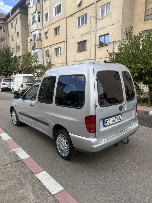 VW Caddy 1.9 TDI, 1999, aer conditionat, acte valabile, fara rugina