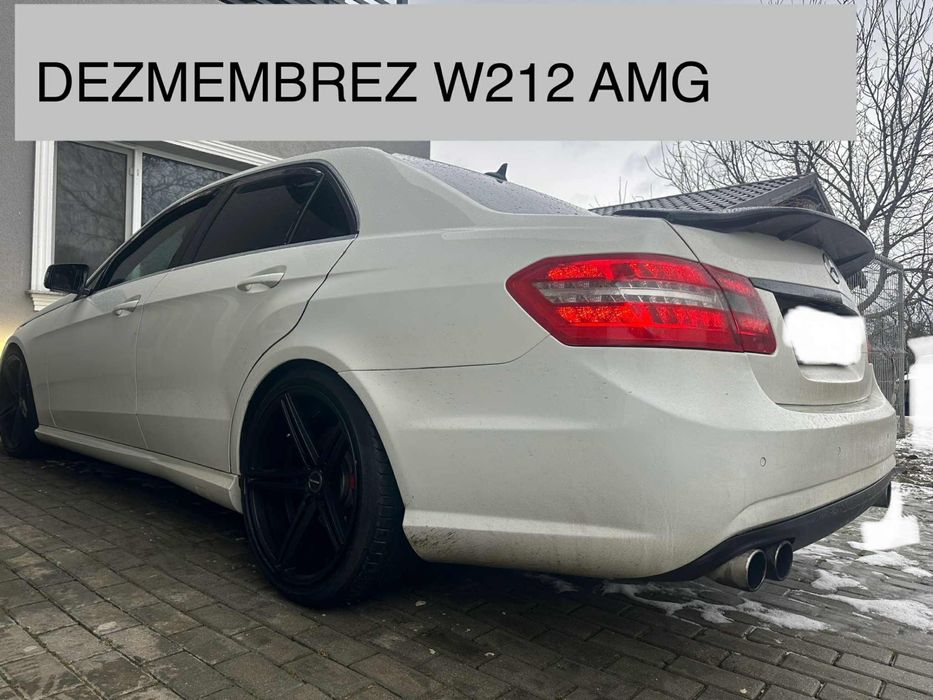 FATA COMPLETA E class W212 AMG Bara Faruri bixenon capota trager aripa