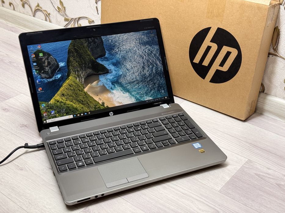 Мощный Hp i3 SSD ноутбук для работы и учебы