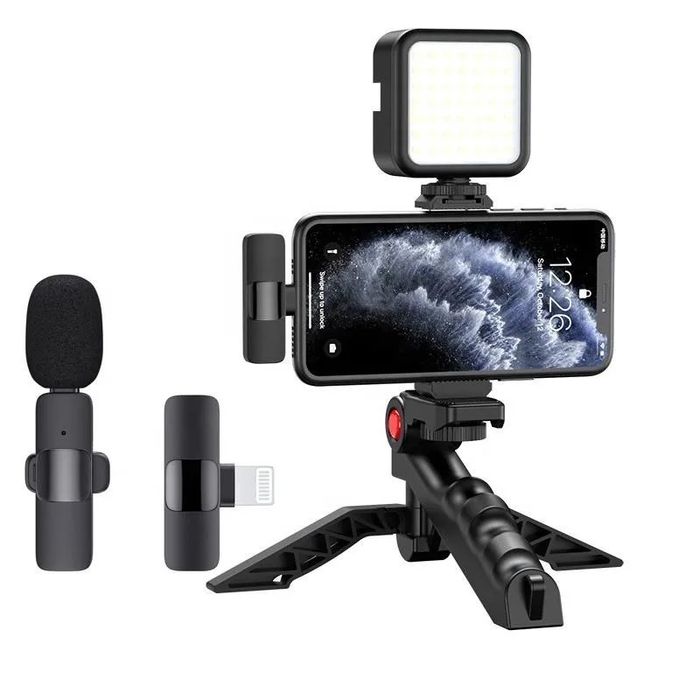 Kit Vlogging Wireless pentru Iphone sau Android Type C