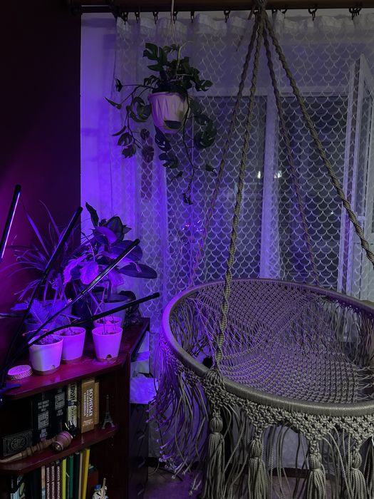 Подвесное кресло ручной работы