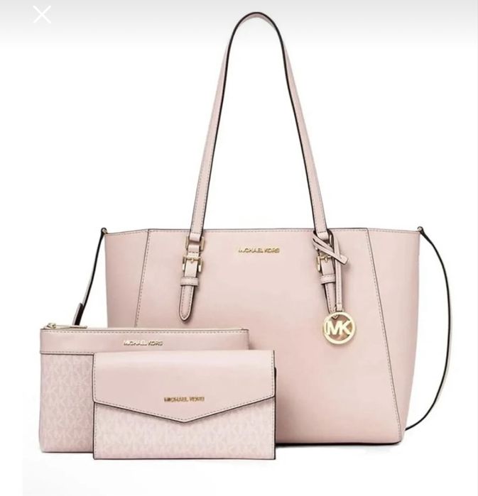 Michael Kors Charlotte 3in1 голяма Tote чанта