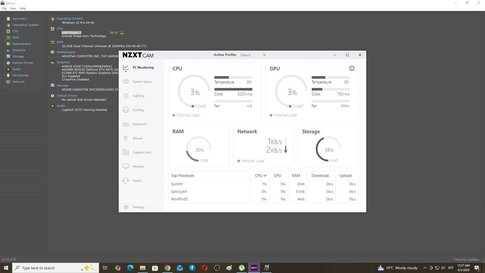Геймърски компютър за 5000лв AMD RYZEN 7 9800 NVIDIA GeForce RTX 5070