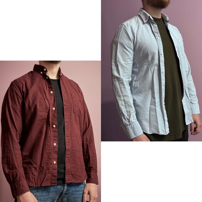 Мужские рубашки H&M размер М