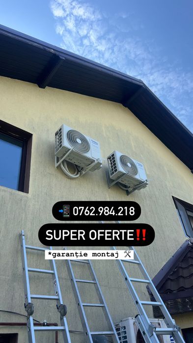 Montaj Aer Condiționat -OFERTĂ sezon!