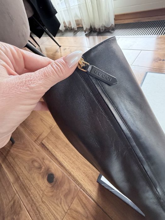 Уникални ботуши Гучи-100% автентични,носени 2-3 пъти