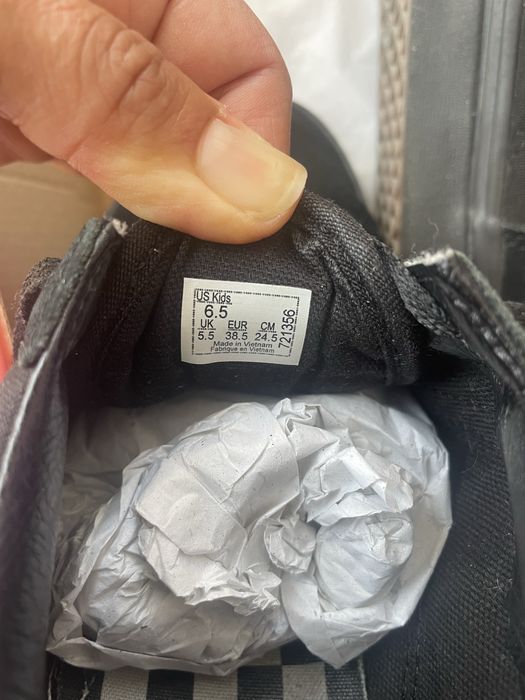 Vans, кецове, 38.5, обувки, гуменки черни
